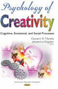 Psychology of Creativity - Cognitive Emotional & Social Process (ISBN: 9781634849340)