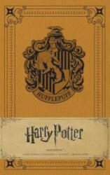Harry Potter: Hufflepuff Hardcover Ruled Journal - Insight Editions (ISBN: 9781608879502)