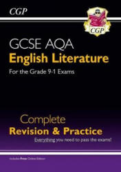 New GCSE English Literature AQA Complete Revision & Practice - includes Online Edition - CGP Books (ISBN: 9781782944133)
