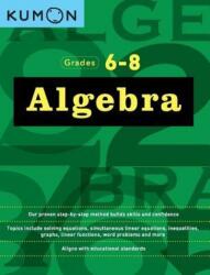 Algebra Workbook - Kumon (ISBN: 9781941082584)