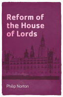 Reform of the House of Lords (ISBN: 9781526119230)