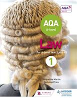 AQA A-level Law for Year 1/AS (ISBN: 9781510401648)