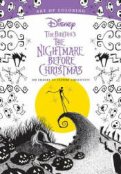 Art Of Coloring: Tim Burton's The Nightmare Before Christmas - Disney Book Group (ISBN: 9781484789742)