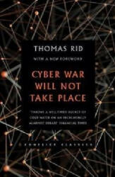 Cyber War Will Not Take Place - RID THOMAS (ISBN: 9781849047128)