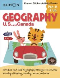 Geography Sticker Activity Book: US and Canada - Kumon (ISBN: 9781941082676)