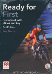 Ready for First 3rd Edition Coursebook with eBook and Key (ISBN: 9781786327543)