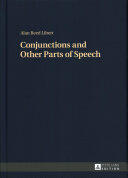Conjunctions and Other Parts of Speech (ISBN: 9783631659830)