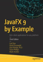 JavaFX 9 by Example - Carl Dea, Mark Heckler, Gerrit Grunwald, Jose Pereda Llamas, Sean Phillips (ISBN: 9781484219607)