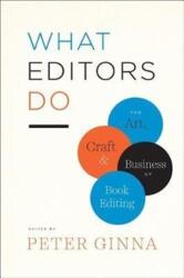 Ce fac editorii (ISBN: 9780226299976)