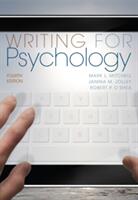 Writing for Psychology (ISBN: 9781111840631)