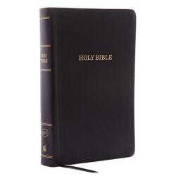 KJV Holy Bible, Personal Size Giant Print Reference Bible, Black Bonded Leather, Thumb Indexed, 43, 000 Cross References, Red Letter, Comfort Print: Ki - Thomas Nelson (ISBN: 9780785215547)