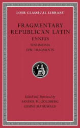 Fragmentary Republican Latin (ISBN: 9780674997011)