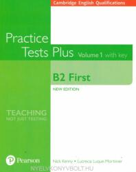 Practice Tests Plus B2 First Volume 1 with Key (ISBN: 9781292208756)