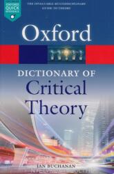 Dictionary of Critical Theory - Buchanan, Ian (ISBN: 9780198794790)