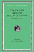 Library of History - Siculus Diodorus (ISBN: 9780674994225)