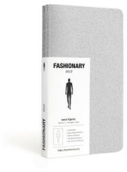 Fashionary Mini Felt Grey Mens Sketchbook A6 (ISBN: 9789887710851)
