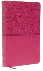 NKJV, Value Thinline Bible, Standard Print, Imitation Leather, Pink, Red Letter Edition (ISBN: 9780718074449)