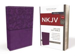 NKJV, Deluxe Gift Bible, Leathersoft, Purple, Red Letter, Comfort Print - Thomas Nelson (ISBN: 9780718075262)