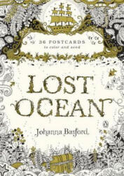Lost Ocean: 36 Postcards to Color and Send - Johanna Basford (ISBN: 9780143110217)