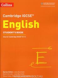 Cambridge IGCSE (TM) English Student's Book - Julia Burchell, Mike Gould, Keith Brindle, Steve Eddy, Ian Kirby (ISBN: 9780008262006)