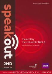 Speakout Elementary Flexi Course Book 1 with DVD-ROM & My English Lab - 2nd Edition (ISBN: 9781292160948)