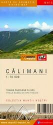 Munții Călimani - Hartă de drumeție (ISBN: 5948490930313)