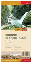 Munții Bihorului. Platoul Padis - Hartă de drumeție (ISBN: 5948490930337)