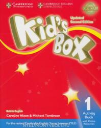 Kid's Box Level 1 Activity Book with Online Resources British English - Caroline Nixon, Michael Tomlinson (ISBN: 9781316628744)