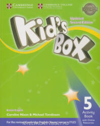 Kid's Box 5 Caiet de activități + Online (ISBN: 9781316628782)