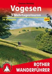Vogesen - 9 Mehrtagestouren túrakalauz Bergverlag Rother német RO 4496 (ISBN: 9783763344963)