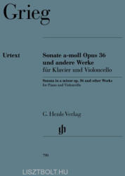 Edvard Grieg: Edvard Grieg: Sonate für Violoncello und Klavier op. 36 (ISBN: 9780201807905)