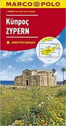 Ciprus térkép Marco Polo 1: 200 000 (ISBN: 9783829739993)