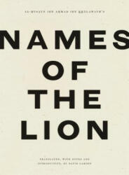 Names of the Lion - Ibn Khalawayh, David Larsen (ISBN: 9781940696478)
