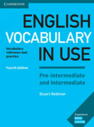 English Vocabulary in Use Pre-intermediate and Intermediate 4th Edition - Stuart Redman (ISBN: 9783125410183)