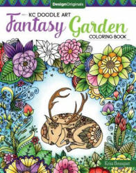 KC Doodle Art Fantasy Garden Coloring Book - Krisa Bousquet (ISBN: 9781497202122)