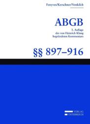 Kommentar zum ABGB - Klang-Kommentar / Klang-Kommentar - Ferdinand Kerschner, Andreas Vonkilch, Attila Fenyves, Christian Koller (ISBN: 9783704656964)