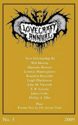 Lovecraft Annual No. 3 - S. T. Joshi (ISBN: 9780982429624)