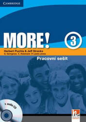 More! Level 3 Caiet de exerciții cu CD audio Ediția Cehă (ISBN: 9780521182782)