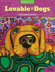 Lovable Dogs Coloring Book - Brenda Abdoyan (ISBN: 9781497201675)
