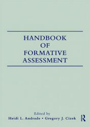 Handbook of Formative Assessment - Heidi Andrade (ISBN: 9780415993203)