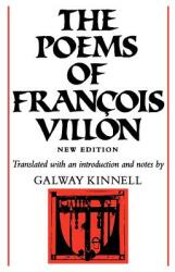 The Poems of Franois Villon (ISBN: 9780874512366)