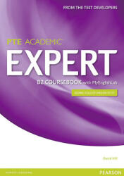 Expert Pearson Test of English Academic B2 Coursebook and MyEnglishLab Pack (ISBN: 9781447962038)