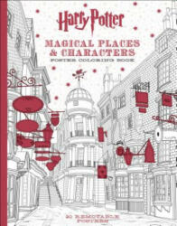 Harry Potter Magical Places & Characters Poster Coloring Book - Inc. Scholastic (ISBN: 9781338132922)