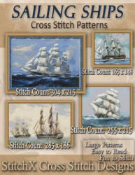 Sailing Ships Cross Stitch Patterns - Tracy Warrington (ISBN: 9781500159481)