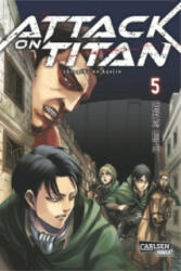 Attack on Titan. Bd. 5 - Hajime Isayama, Claudia Peter (ISBN: 9783551742377)