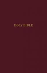 KJV, Gift and Award Bible, Imitation Leather, Burgundy, Red Letter Edition - Thomas Nelson (ISBN: 9780718097875)