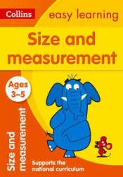 Size and Measurement Ages 3-5 - Collins Easy Learning (ISBN: 9780008151584)