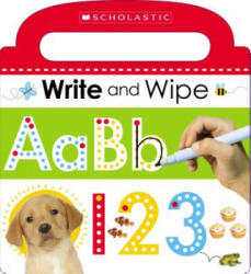 Write and Wipe ABC 123 (ISBN: 9780545906401)