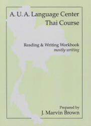 Thai Writing (Workbook) - AUA Language Center (ISBN: 9780877275121)