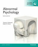 Abnormal Psychology Global Edition (ISBN: 9781292019635)
